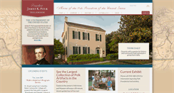 Desktop Screenshot of jameskpolk.com